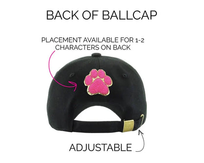 Personalized Cap – Custom Embroidered with 1 Initial & 1 Patch (Free) 🧢✨