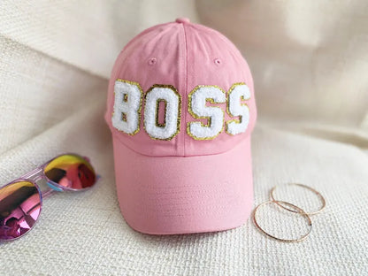 Personalized Cap – Custom Embroidered with 1 Initial & 1 Patch (Free) 🧢✨
