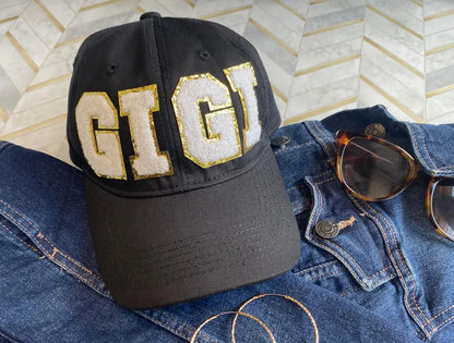 Personalized Cap – Custom Embroidered with 1 Initial & 1 Patch (Free) 🧢✨