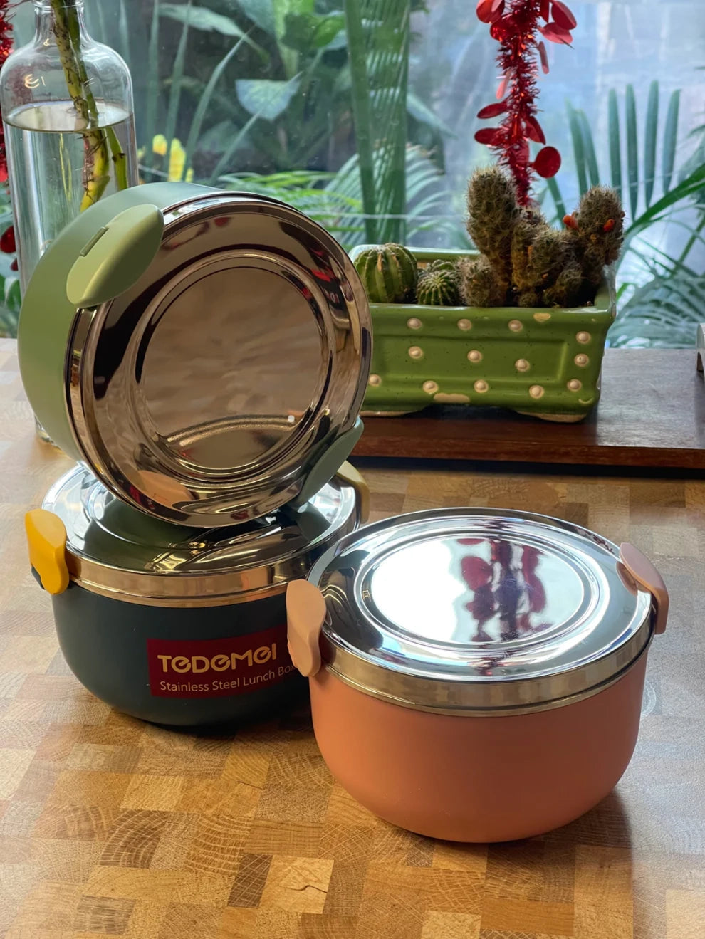 Stainless Steel Lunch Box – Airtight & Leak-Resistant