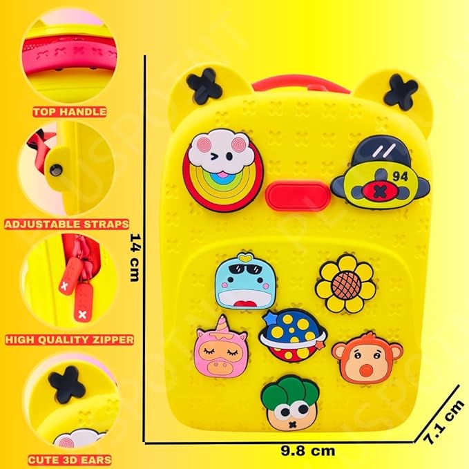 Eva Kids School Backpack - Stylish & Durable Silicone Waterproof Bag